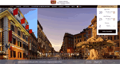 Desktop Screenshot of hotelprincipessaisabella.eu